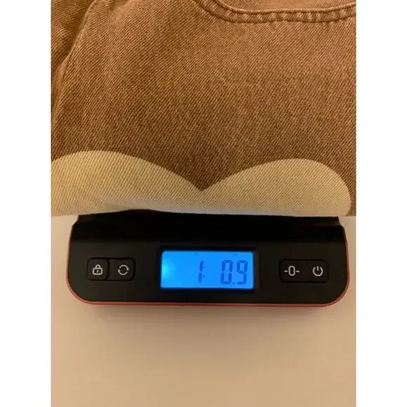 Womens Jeans Size XS Brown Tan Hearts Boho Twee Unique Schoolgirl - Picture 8 of 8